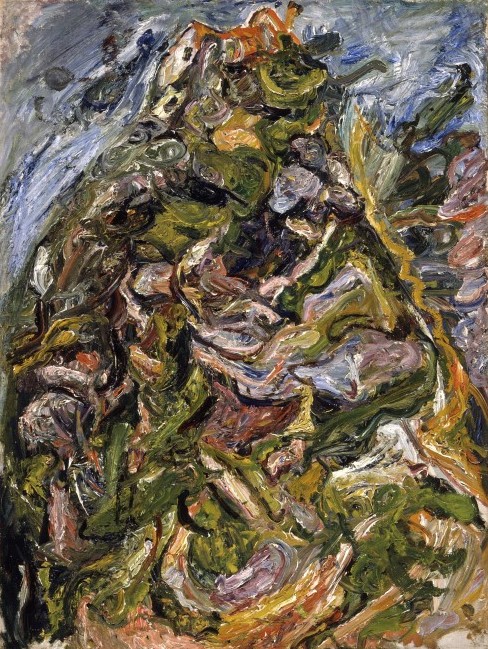 Chaïm Soutine, La Colline de Céret / Hügel in Céret / Hill at Céret, um 1921 / ca. 1921 Oil on canvas / Öl auf Leinwand. Los Angeles County Museum of Art, Los Angeles bpk / Los Angeles County Museum of Art / Art Resource, NY.