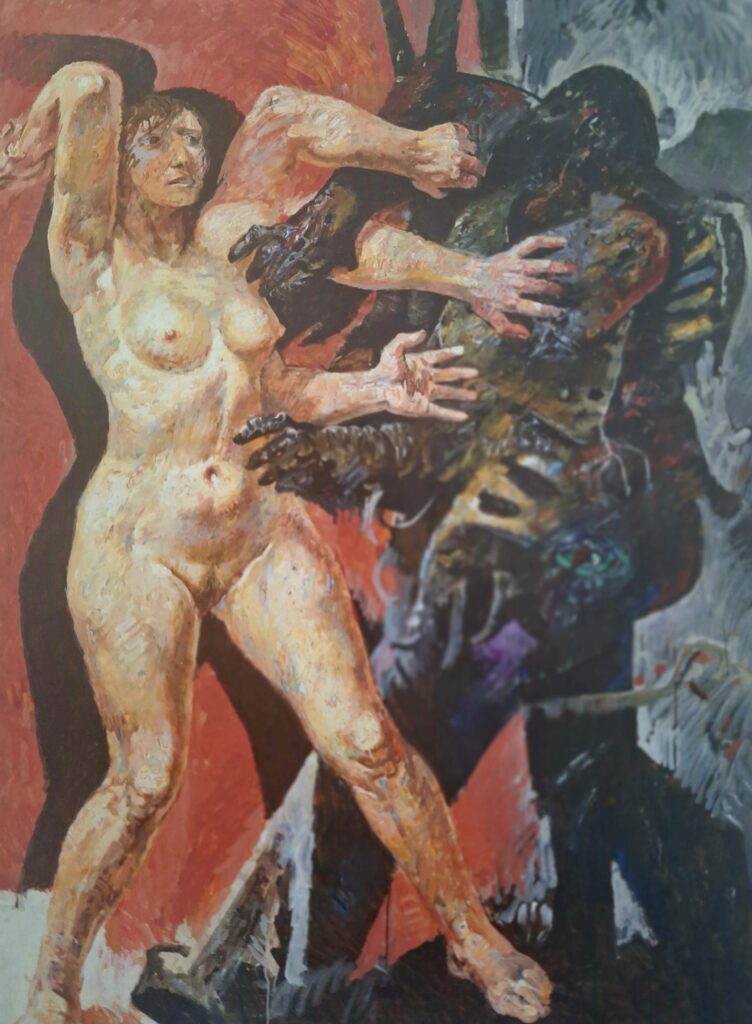 Willi Sitte, Bedrängnis, 1991/92