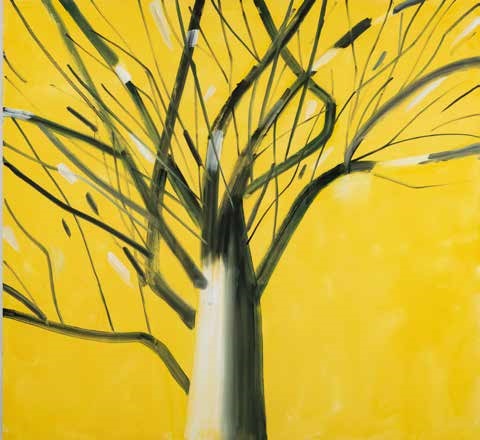 Alex Katz, Tree 12, 2020. Öl auf Leinwand, 213,36 x 228,6 cm. © Alex Katz / Artists Rights Society (ARS), New York / VG Bild-Kunst, Bonn 2026. Foto: David Regen, courtesy Gladstone Gallery.