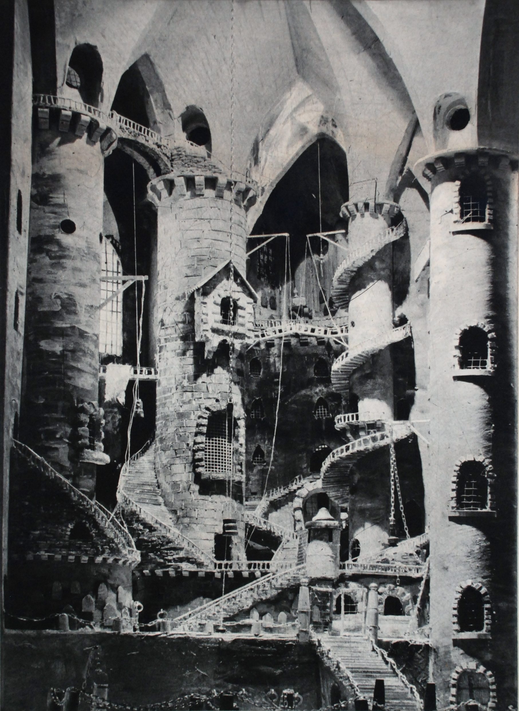 Lothar Osterburg, Piranesi, Zustand 1, 2008. © Lothar Osterburg.