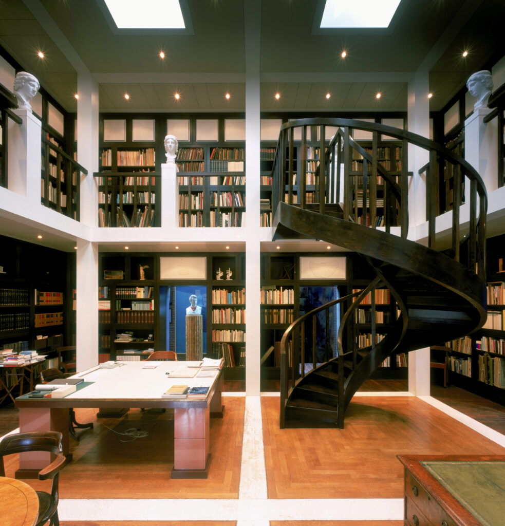 O.M. Ungers, Bibliothekskubus Belvederestraße, Köln 1989/90. Foto: Stefan Müller.