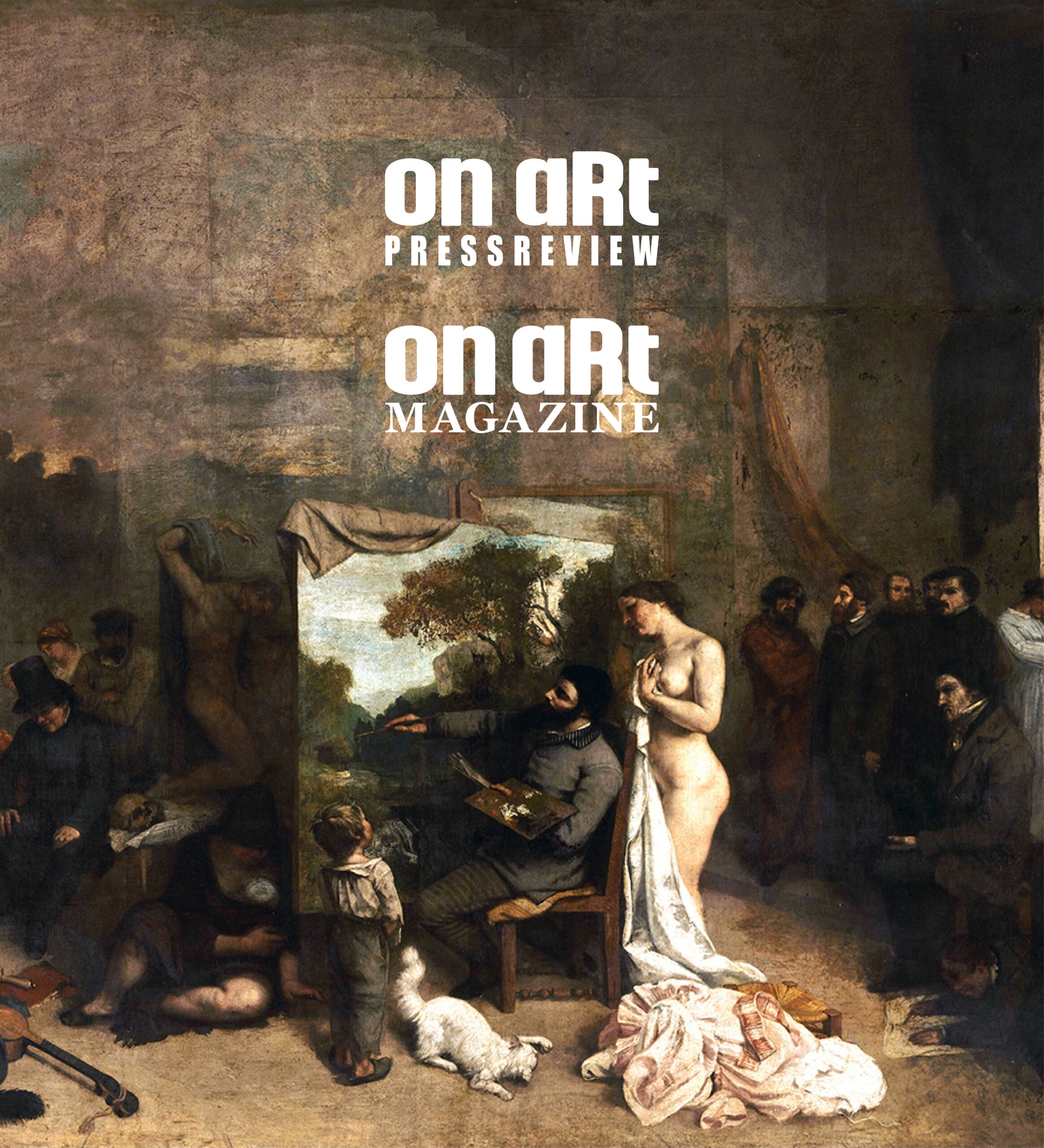 Werben mit on art, Courbet